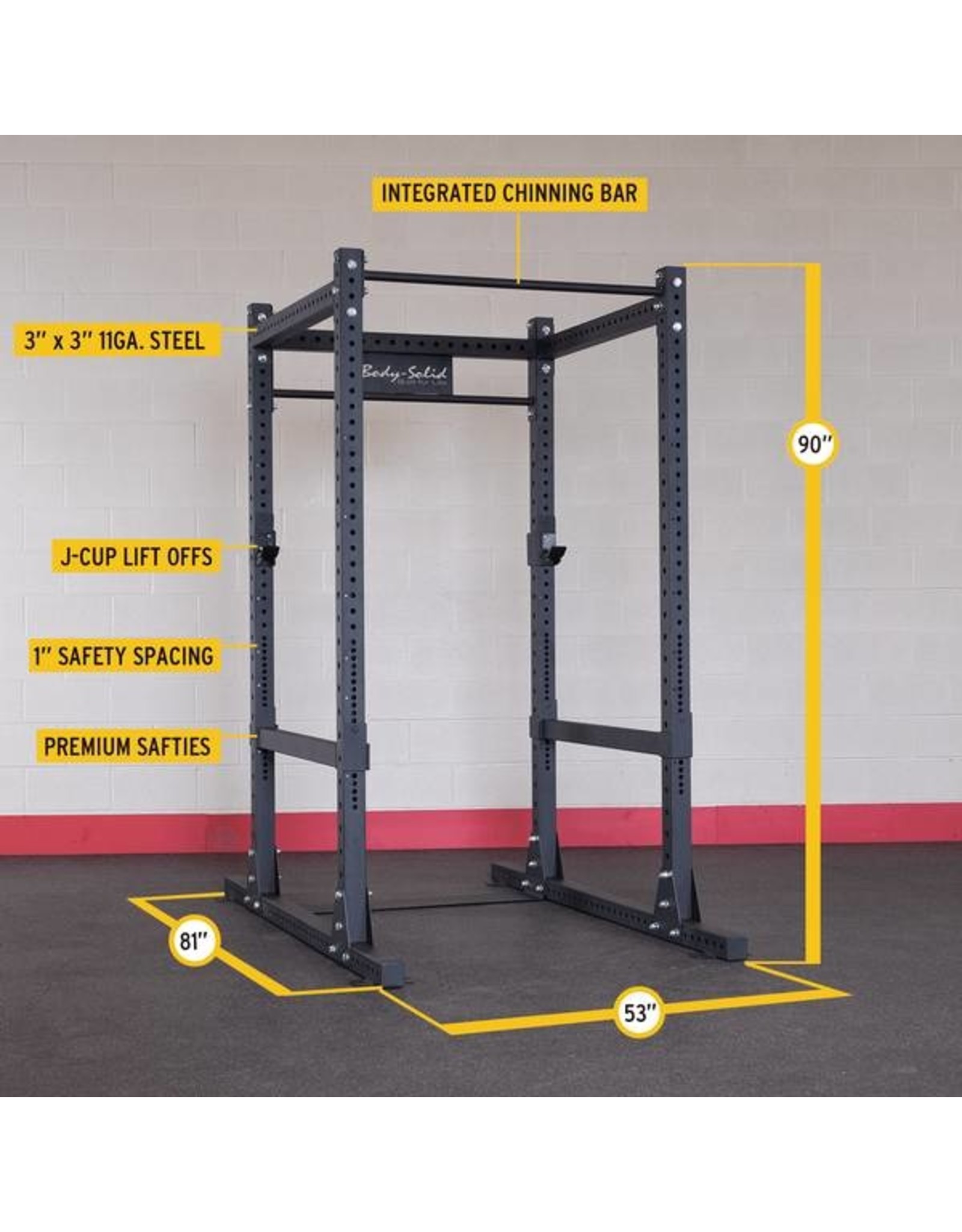 Body-Solid Body-Solid Power Rack SPR1000