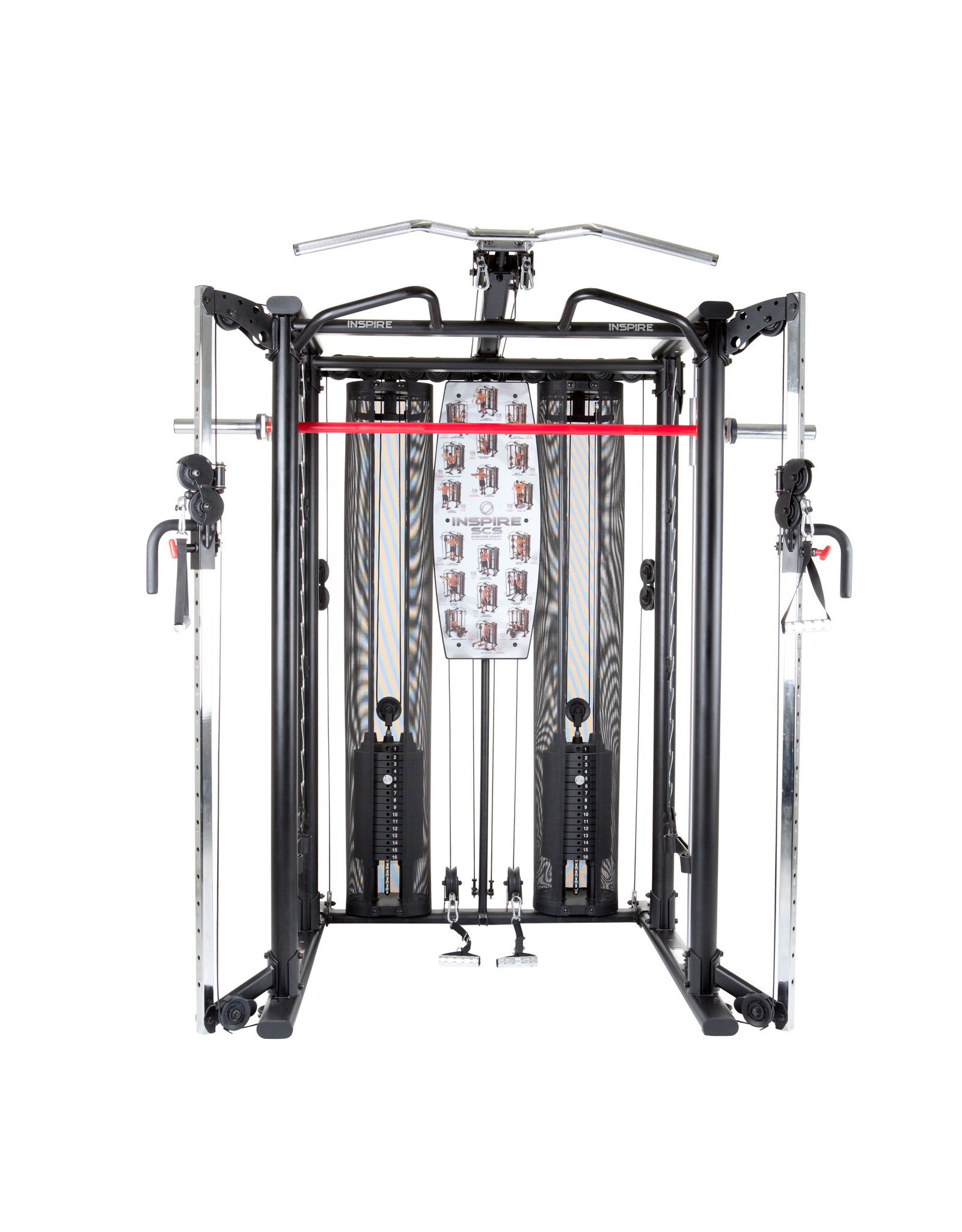 Inspire Inspire SCS Smith Cage System - incl. Trainingsbank - Leg Developer - Preacher Curl