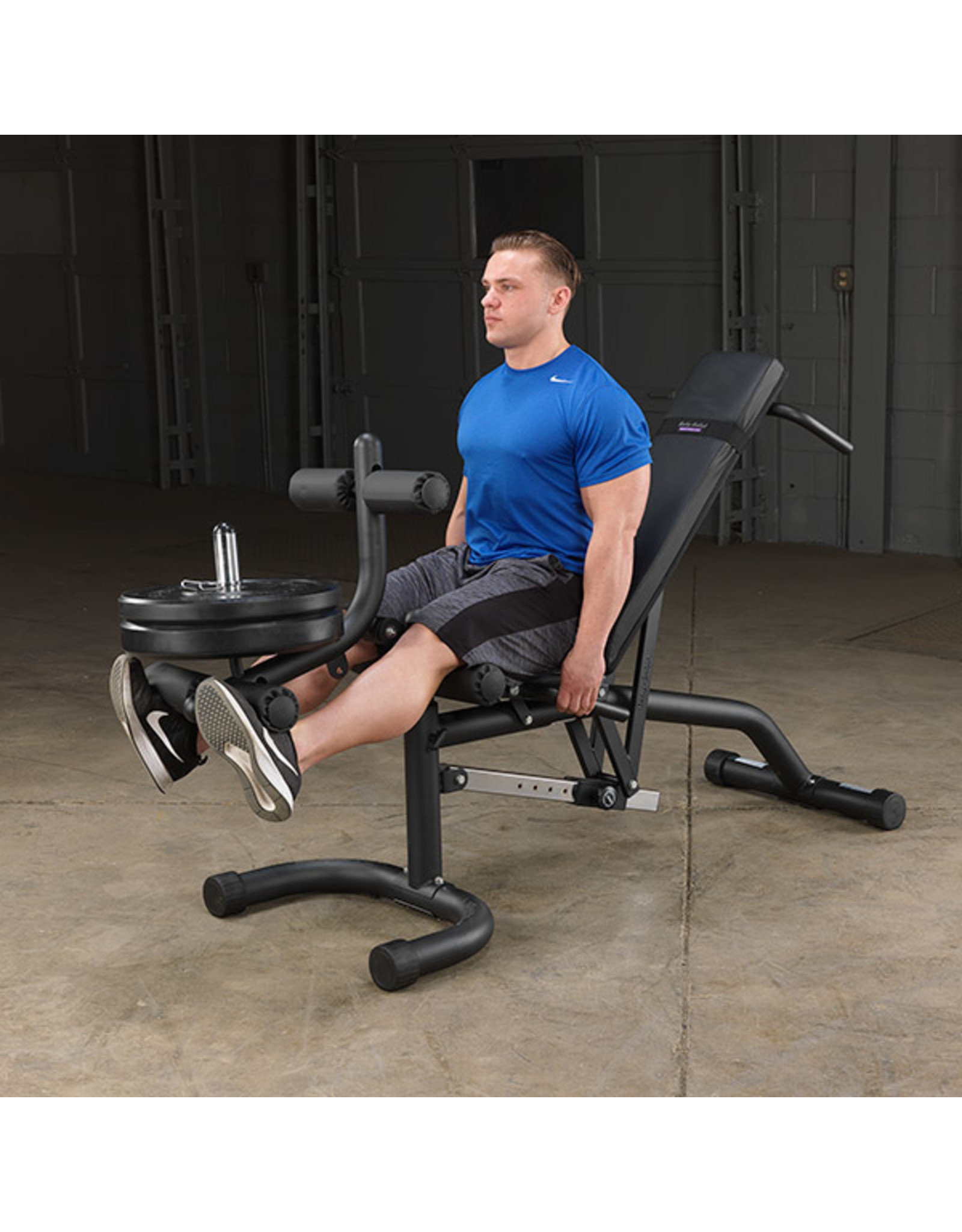 Body-Solid Body-Solid Olympische Leverage Flat Incline Decline Bank FID46 - met Leg Developer