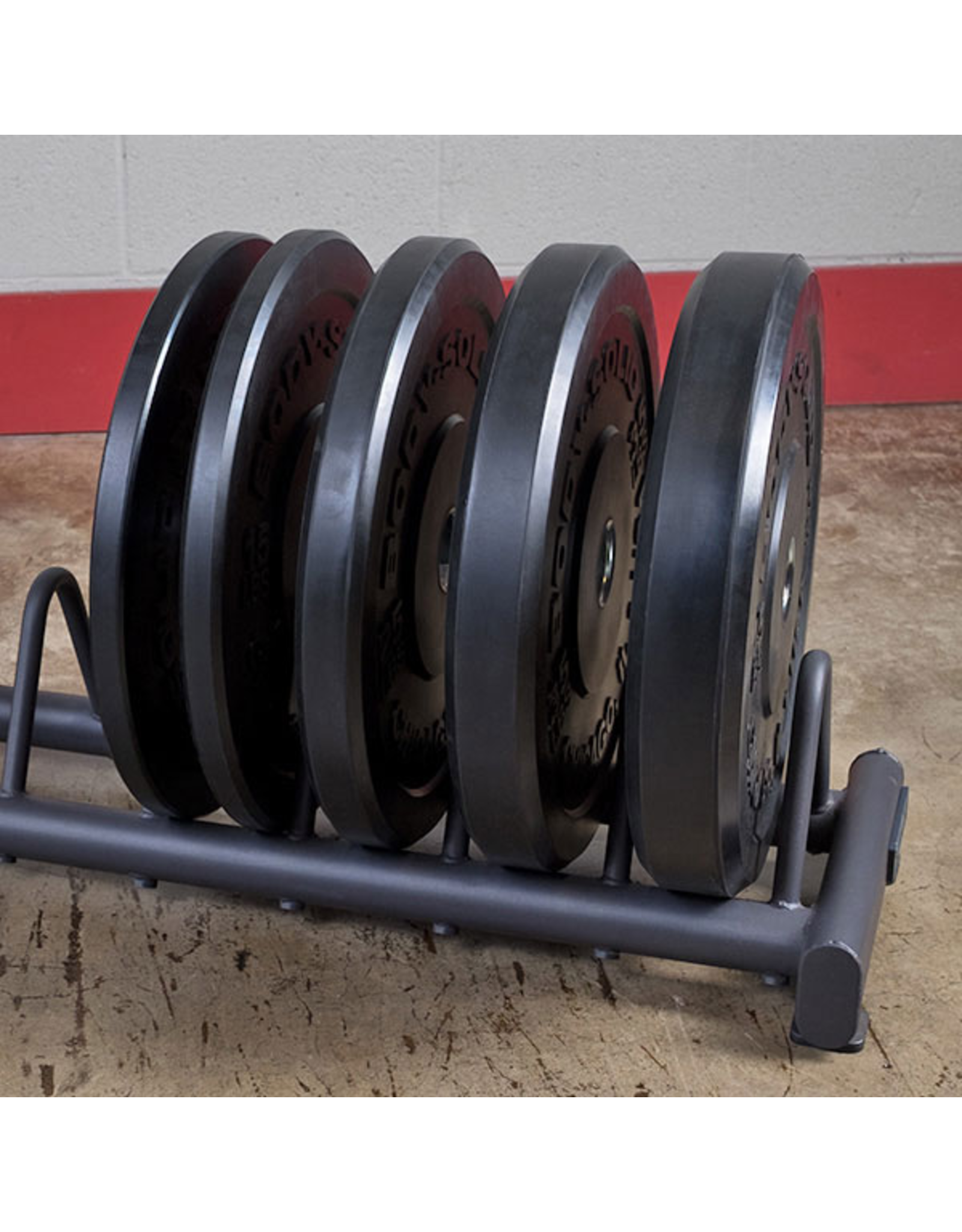 Body-Solid Body-Solid Chicago Extreme Zwarte Olympische Bumper Plates OBPXK