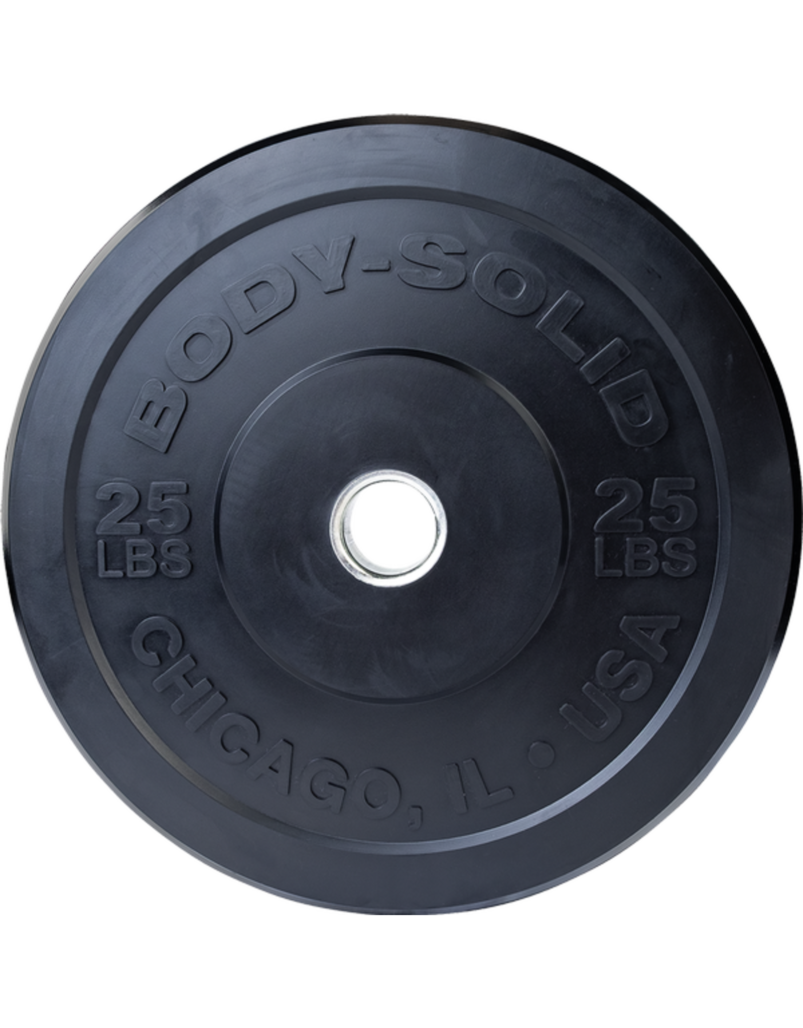 Body-Solid Body-Solid Chicago Extreme Zwarte Olympische Bumper Plates OBPXK