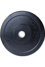 Body-Solid Body-Solid Chicago Extreme Zwarte Olympische Bumper Plates OBPXK