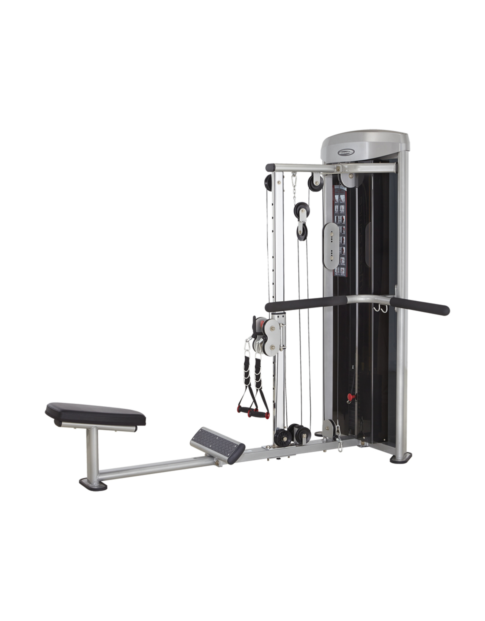 Steelflex Steelflex Mega Power M3D Back Row Machine met 61 kg stapel