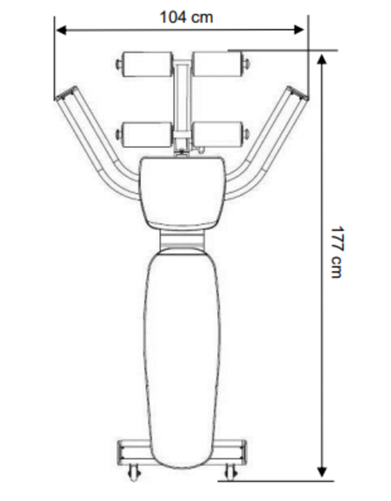 Steelflex Steelflex Neo Flat/Incline/Decline Bench NFID