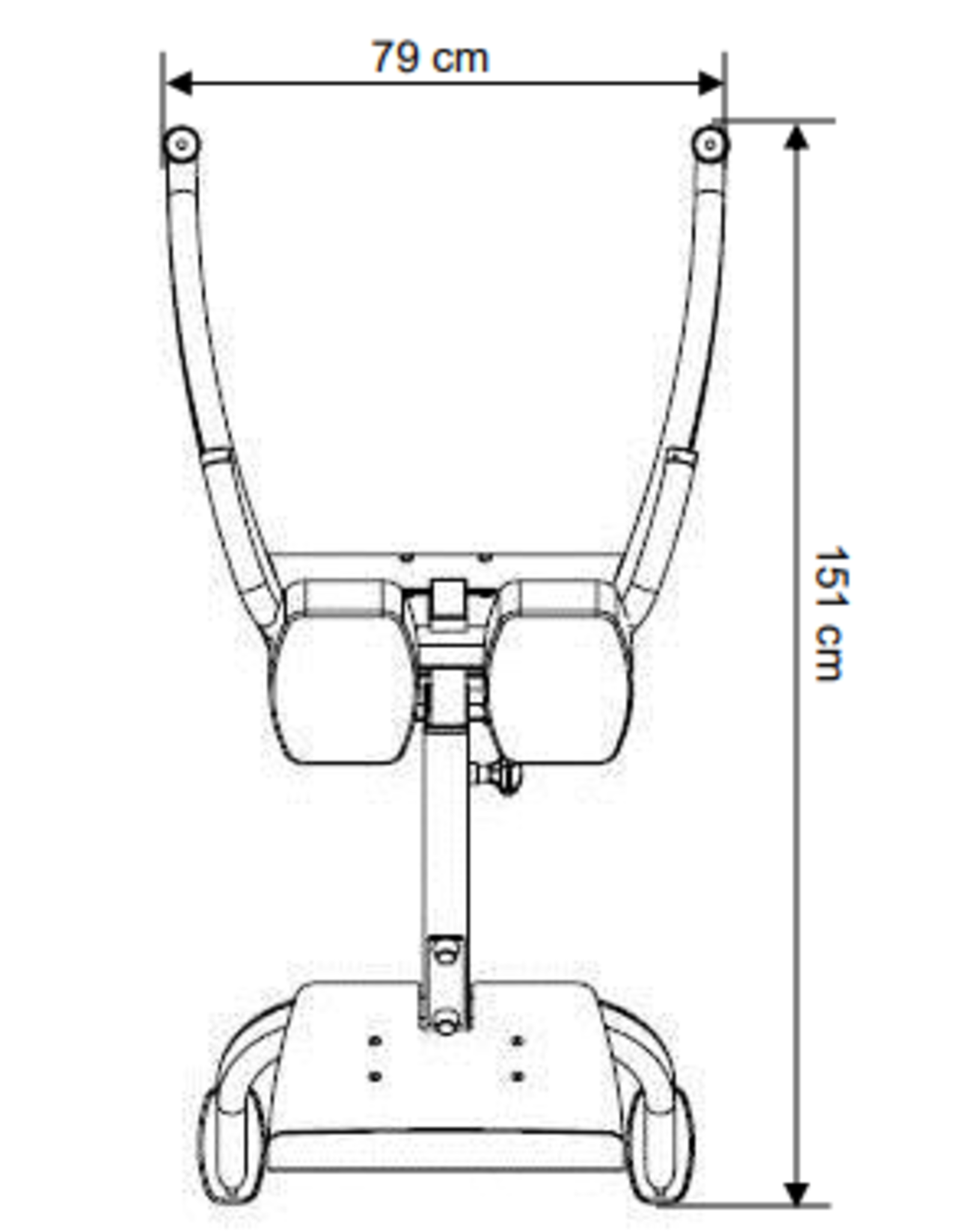 Steelflex Steelflex Neo Back Extension NBE