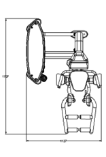 Steelflex Steelflex Mega Power Outer/Inner Thigh Adductor Machine MTH-1100/2