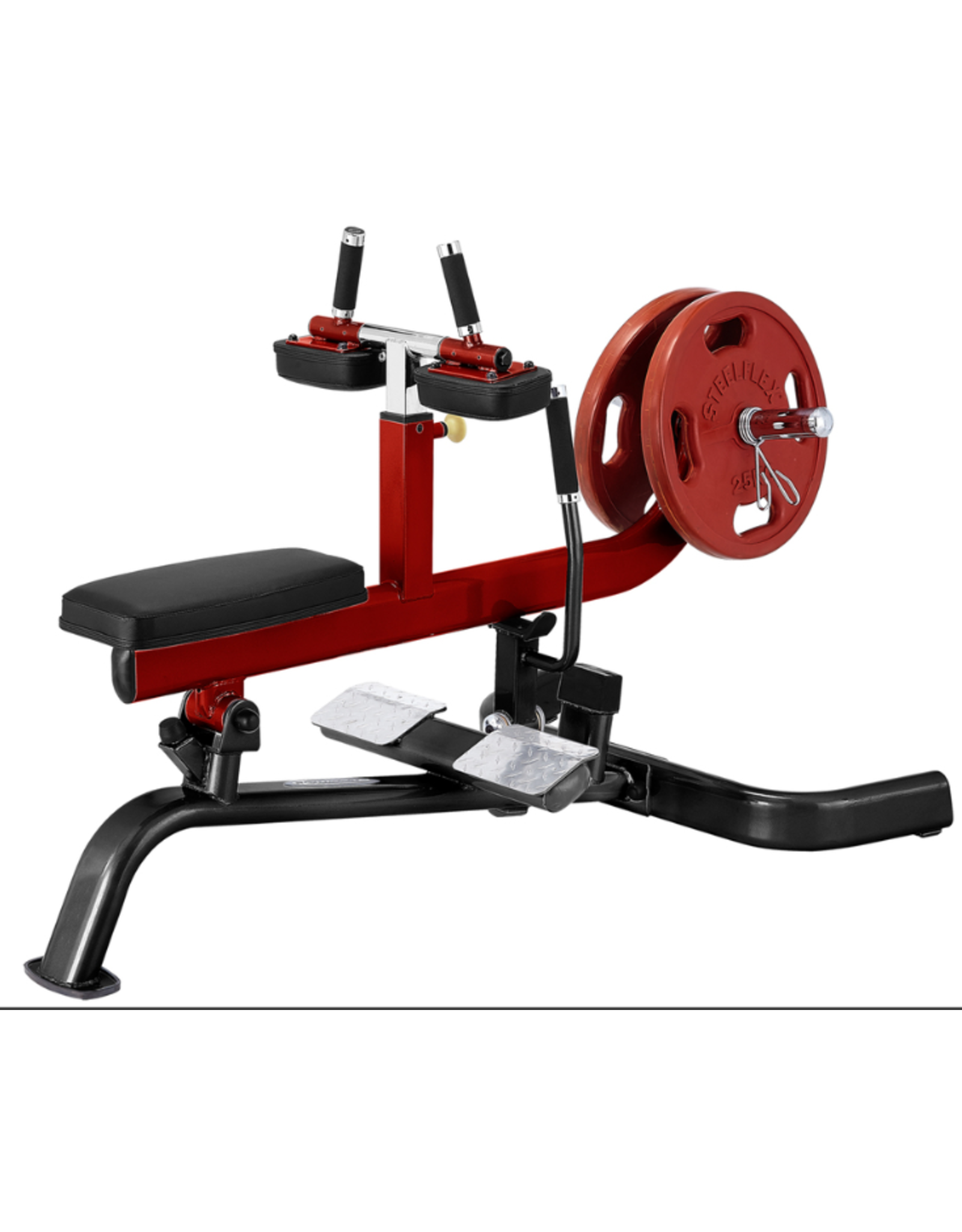 Steelflex Steelflex PlateLoad Seated Calf Press Machine PLSC