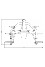 Steelflex Steelflex PlateLoad Seated Decline Press Machine PSDP