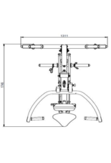 Steelflex Steelflex Dual PlateLoad Chest press & Shoulder press PL2100