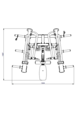 Steelflex Steelflex Dual PlateLoad Lat Pulldown & Seated Row PL2200