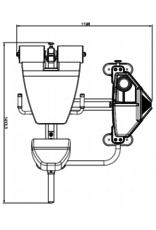 Steelflex Steelflex Hope Leg Extension 95 kg weight HLE200