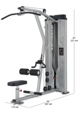 Steelflex Steelflex Hope Lat Pull Down With Rowing HLM300B