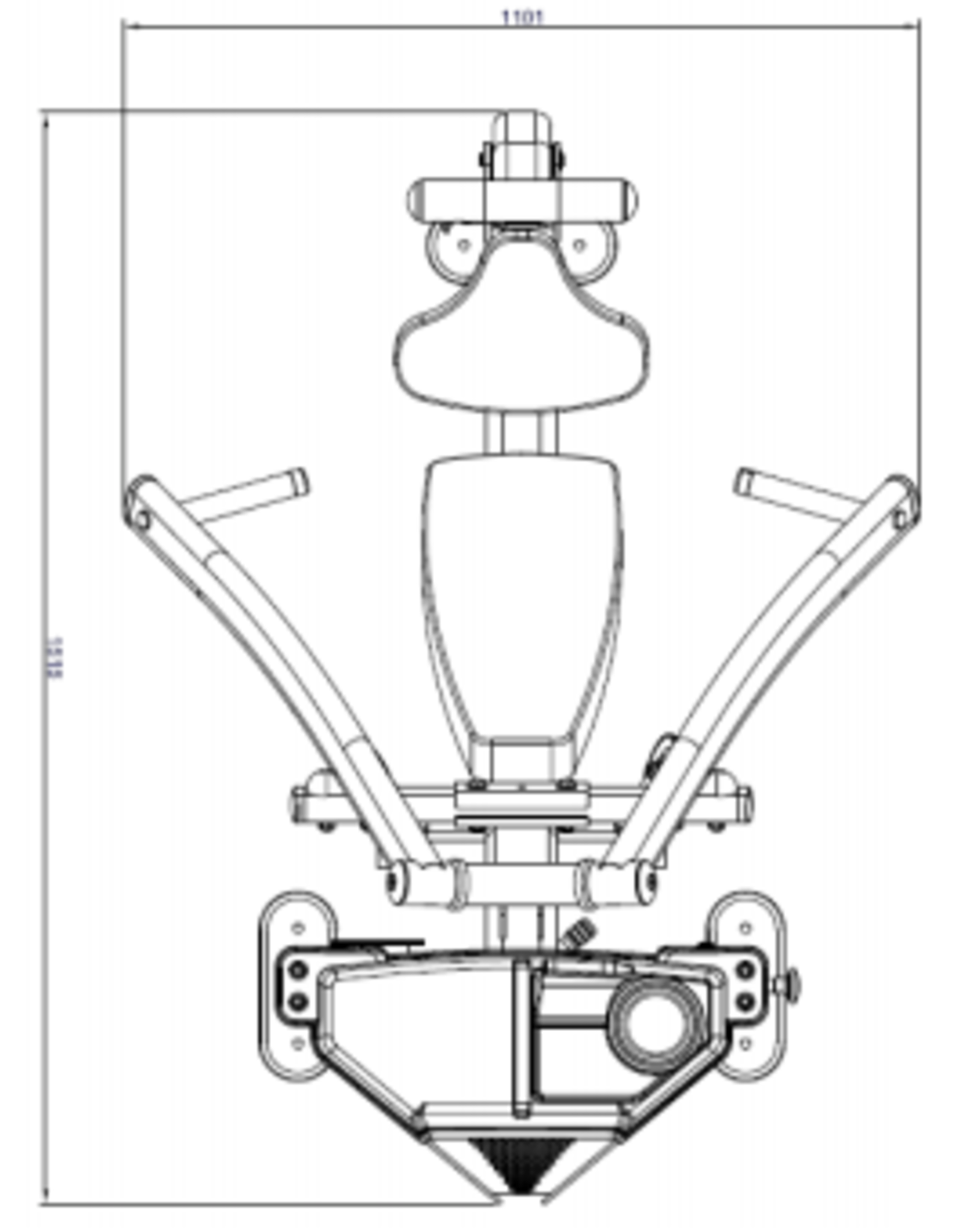 Steelflex Steelflex Hope Chest Incline HIP1400