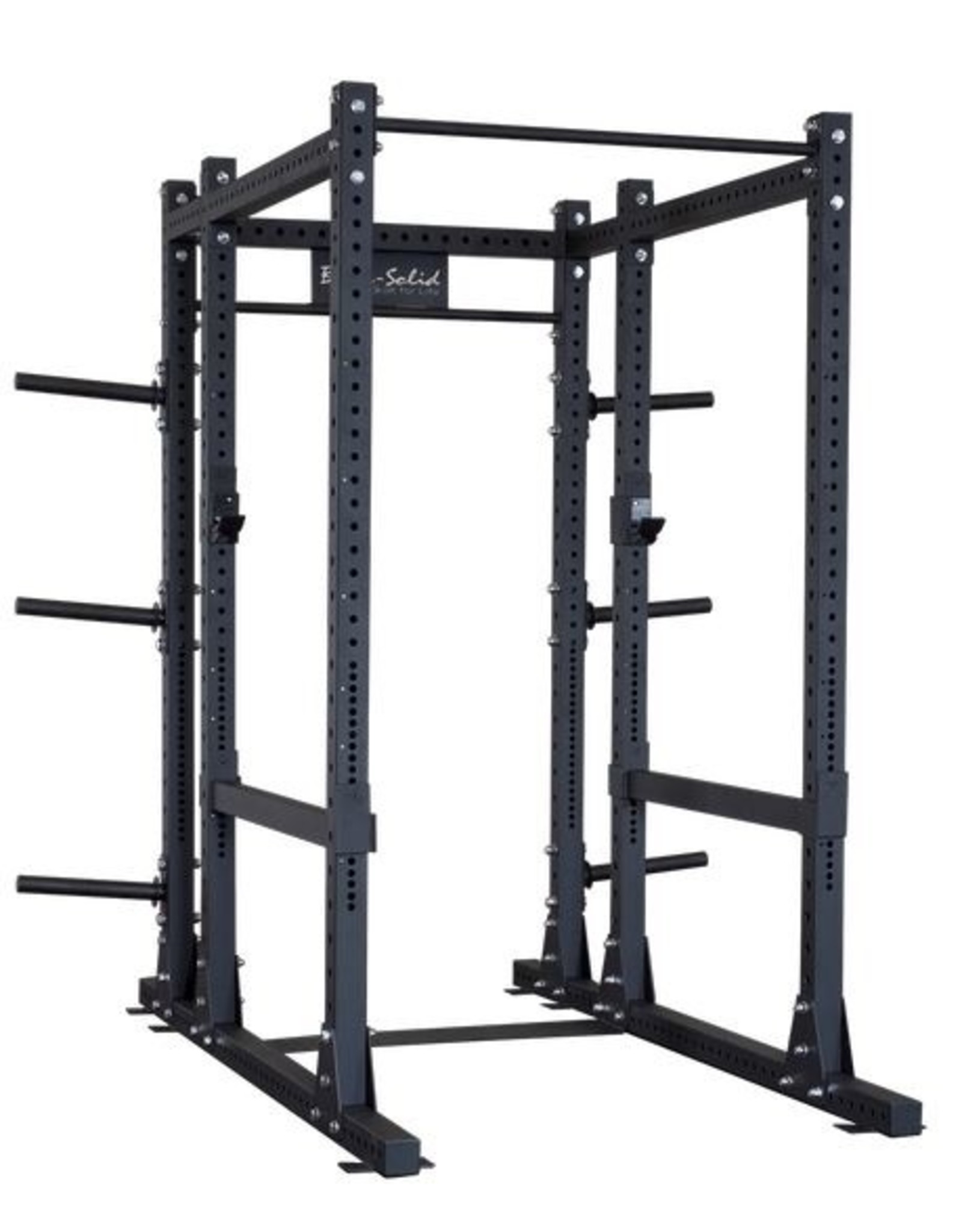 Body solid Bodysolid Full Commercial Power Rack Uitgebreide Basis KSPR1000BACK