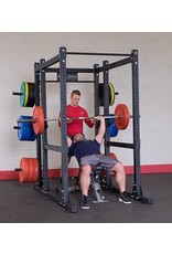 Body solid Bodysolid Full Commercial Power Rack Uitgebreide Basis KSPR1000BACK