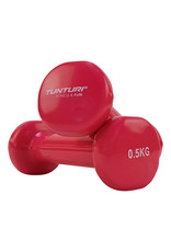 Tunturi Vinyl Dumbbells 0,5 - 5 kg - per paar