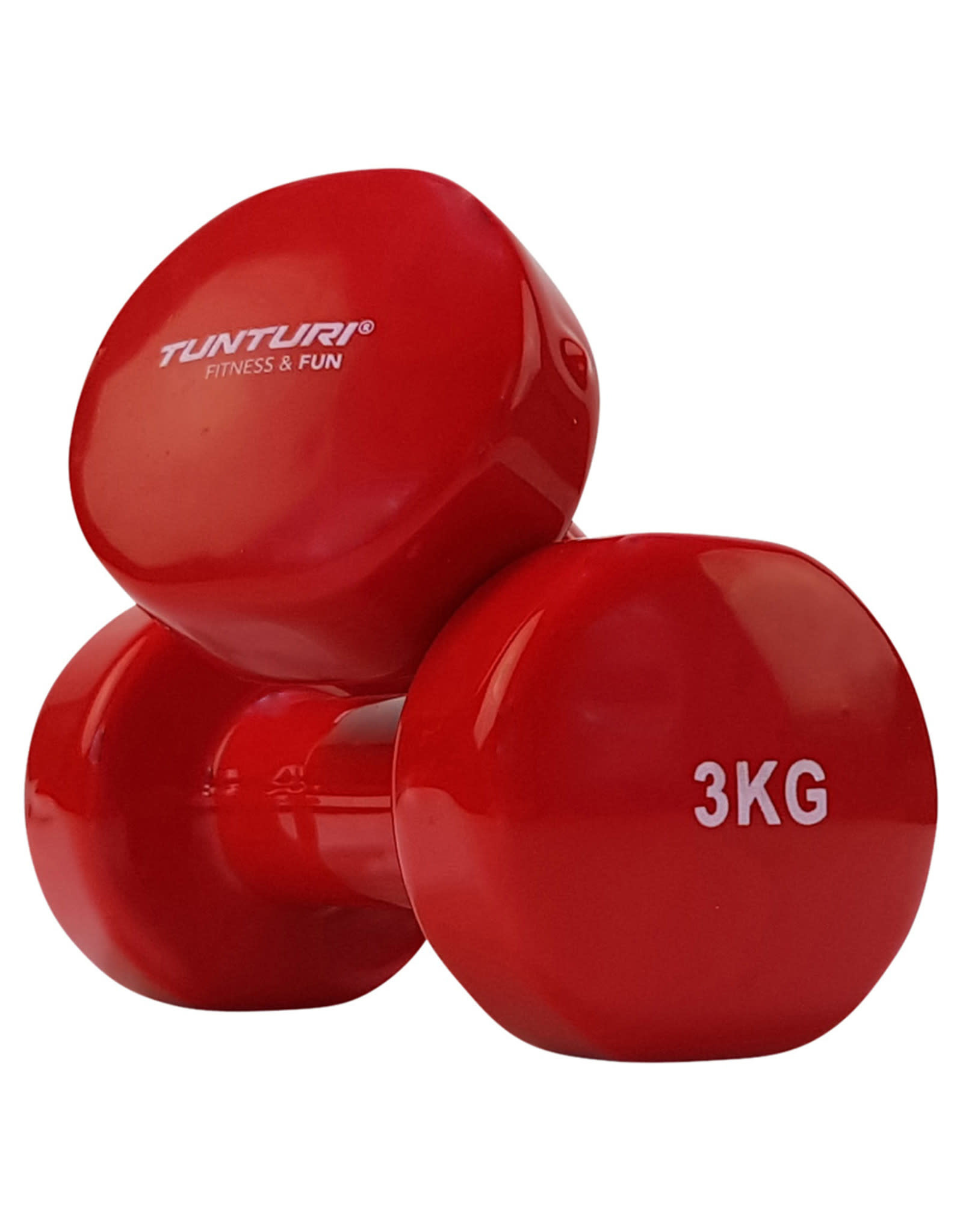 Tunturi Vinyl Dumbbells 0,5 - 5 kg - per paar