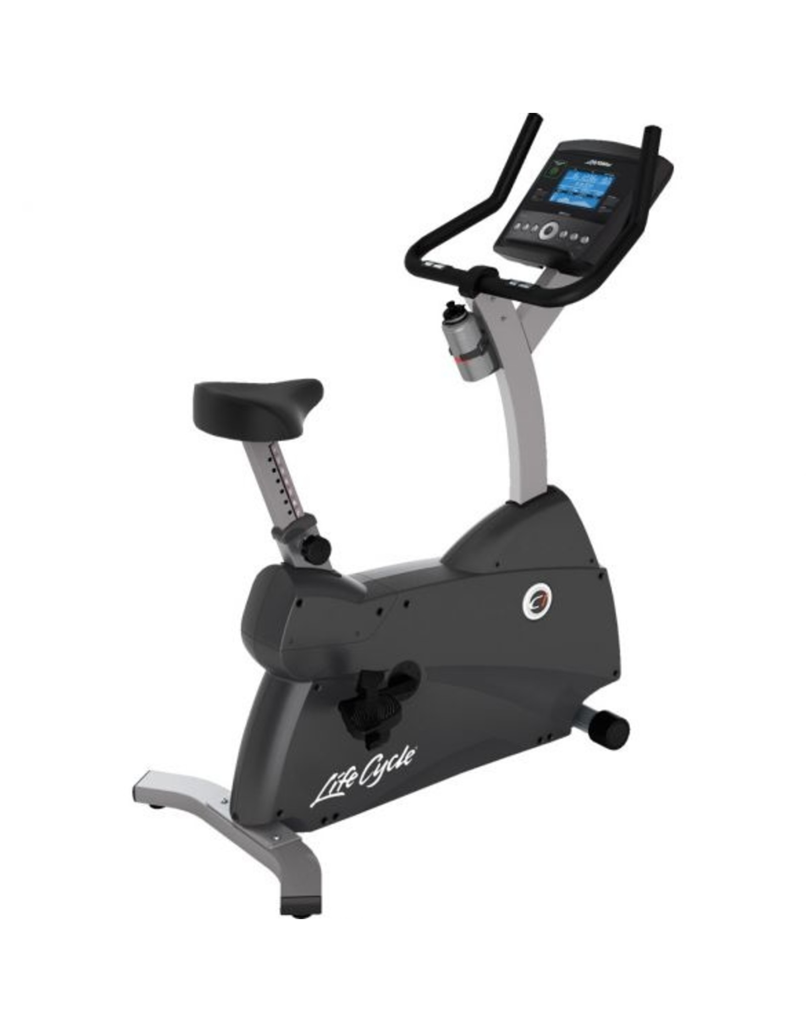 Life Fitness C1 upright bike go console
