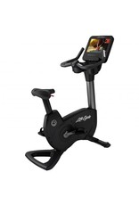 Life Fitness Life Fitness Platinum Club Series Lifecycle upright bike met Discover SE3HD Console in Titanium Storm