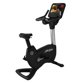 Life Fitness Life Fitness Platinum Club Series Lifecycle upright bike met Discover SE3HD Console in Arctic Silver