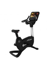 Life Fitness Life Fitness Platinum Club Series Lifecycle upright bike met Discover SE3HD Console in Diamond White