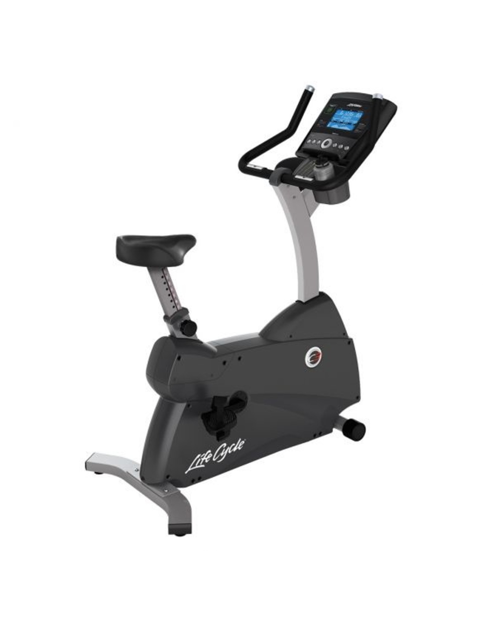Life Fitness C3 Lifecycle upright bike met Go Console
