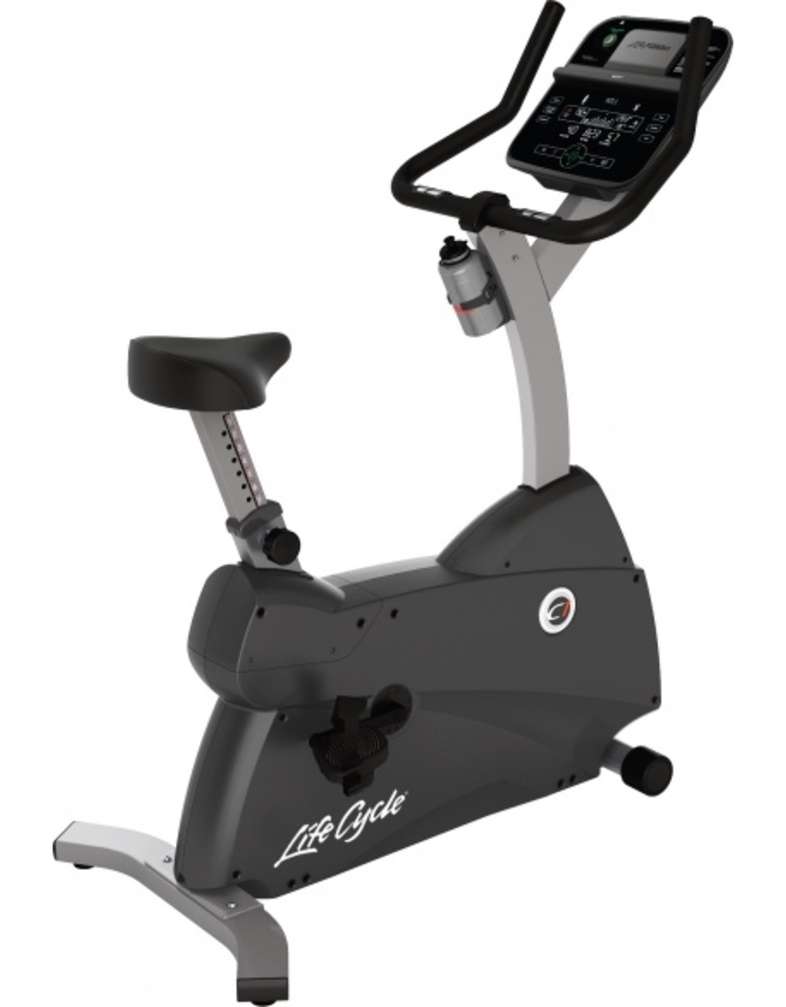 Life Fitness C1 Lifecycle upright bike met Track Connect Console