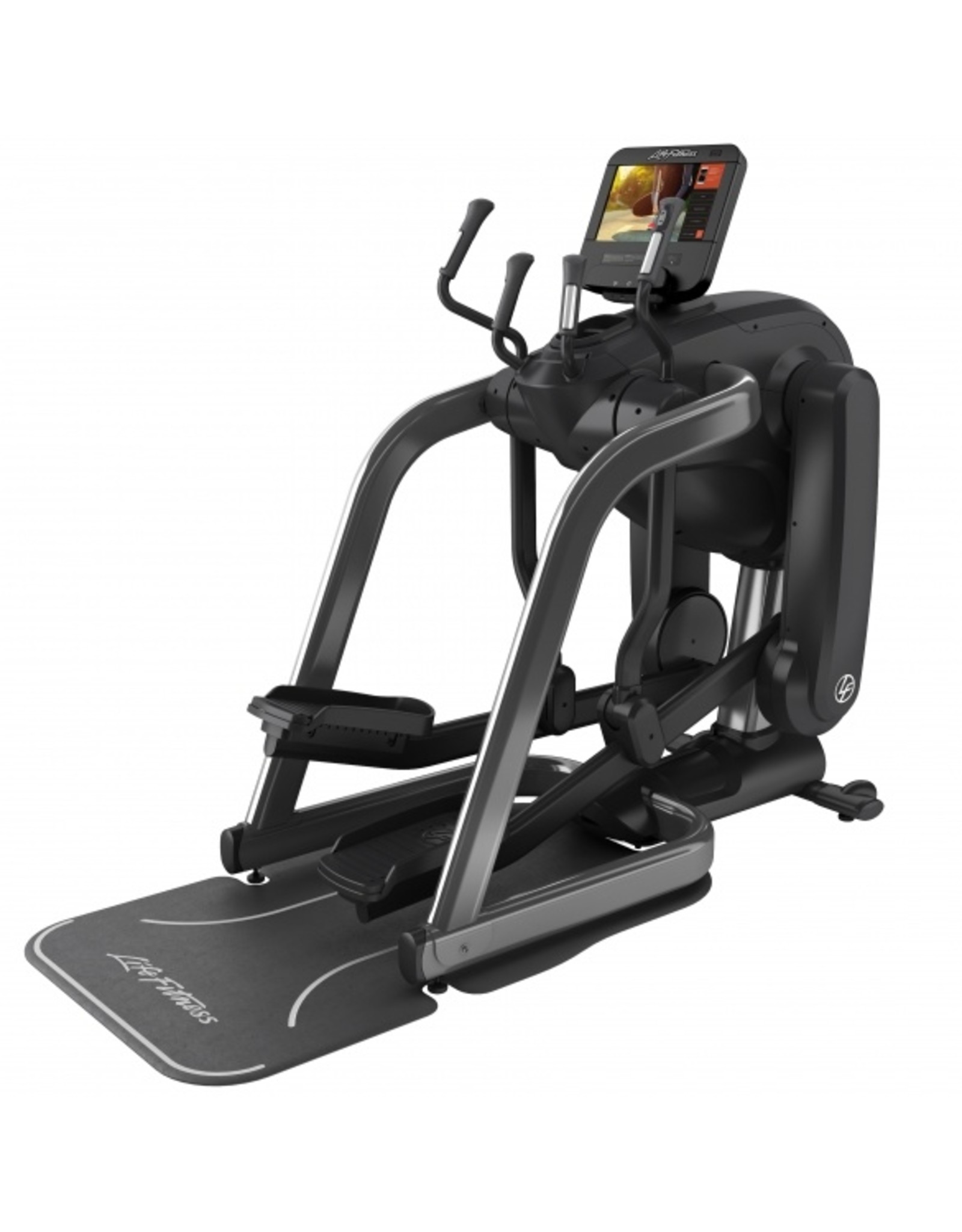 Life Fitness Life Fitness Platinum Club Series Flexstrider variabele paslengte met Discover SE3HD Console in Titanium Storm