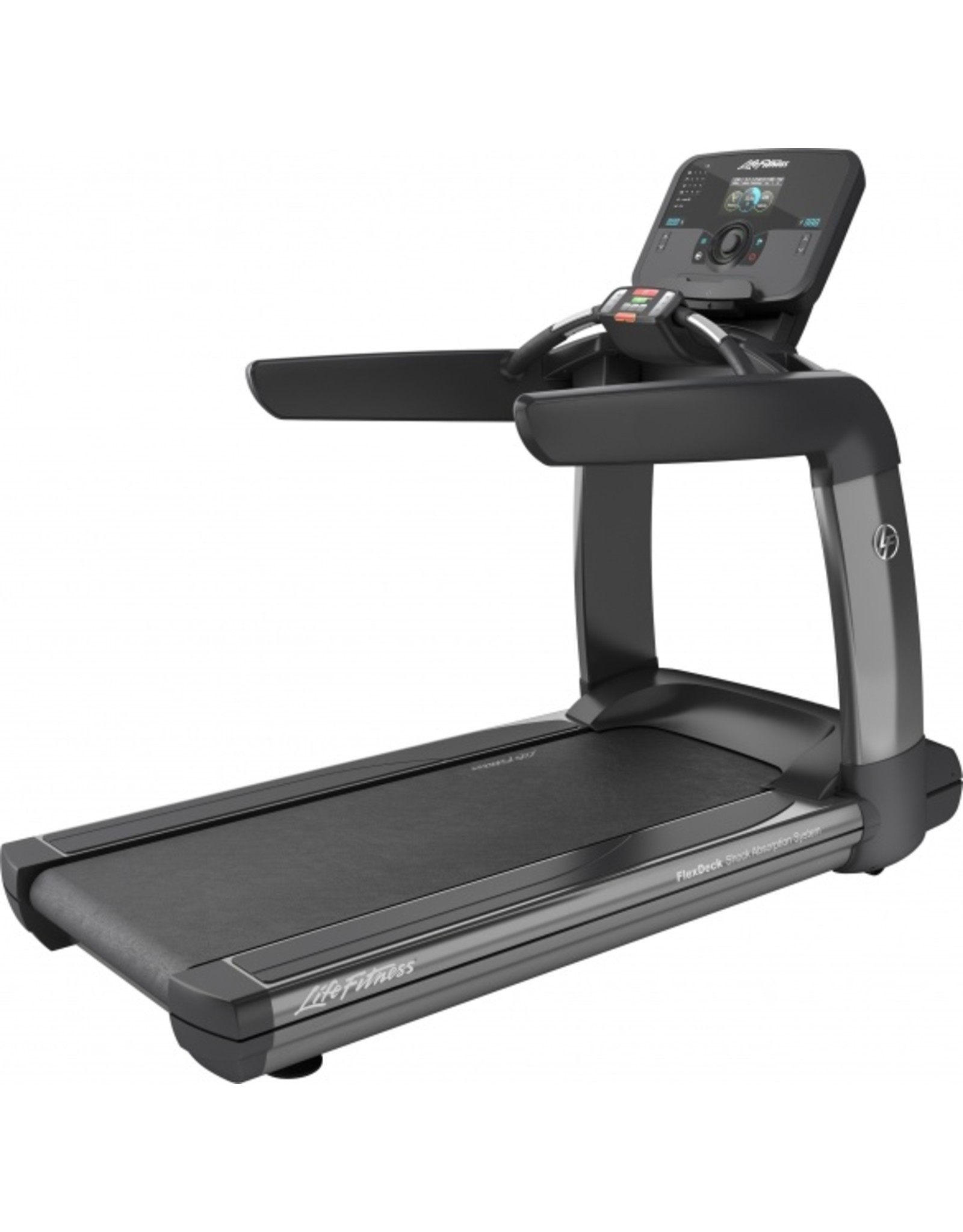 Life Fitness Life Fitness Platinum Club Series Loopband met Discover SE3HD Console in Titanium Storm