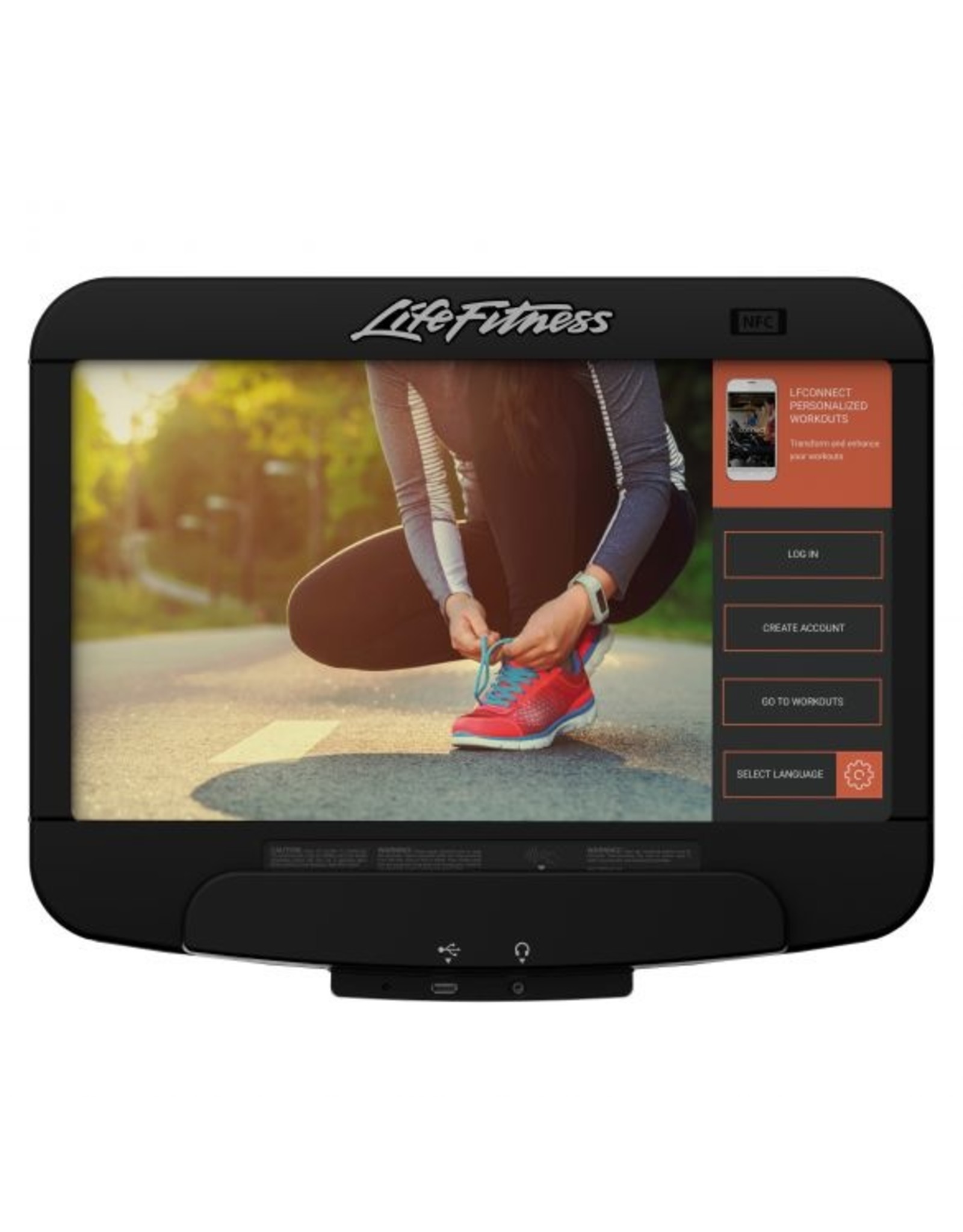 Life Fitness Life Fitness Platinum Club Series Loopband met Discover SE3HD Console in Arctic Silver