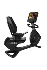 Life Fitness Life Fitness Platinum Club Series Lifecycle recumbent bike met Discover SE3HD Console in Titanium Storm