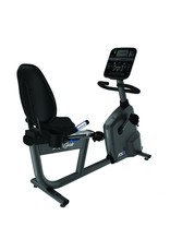 Life Fitness RS3 Lifecycle recumbent bike met Track Connect Console