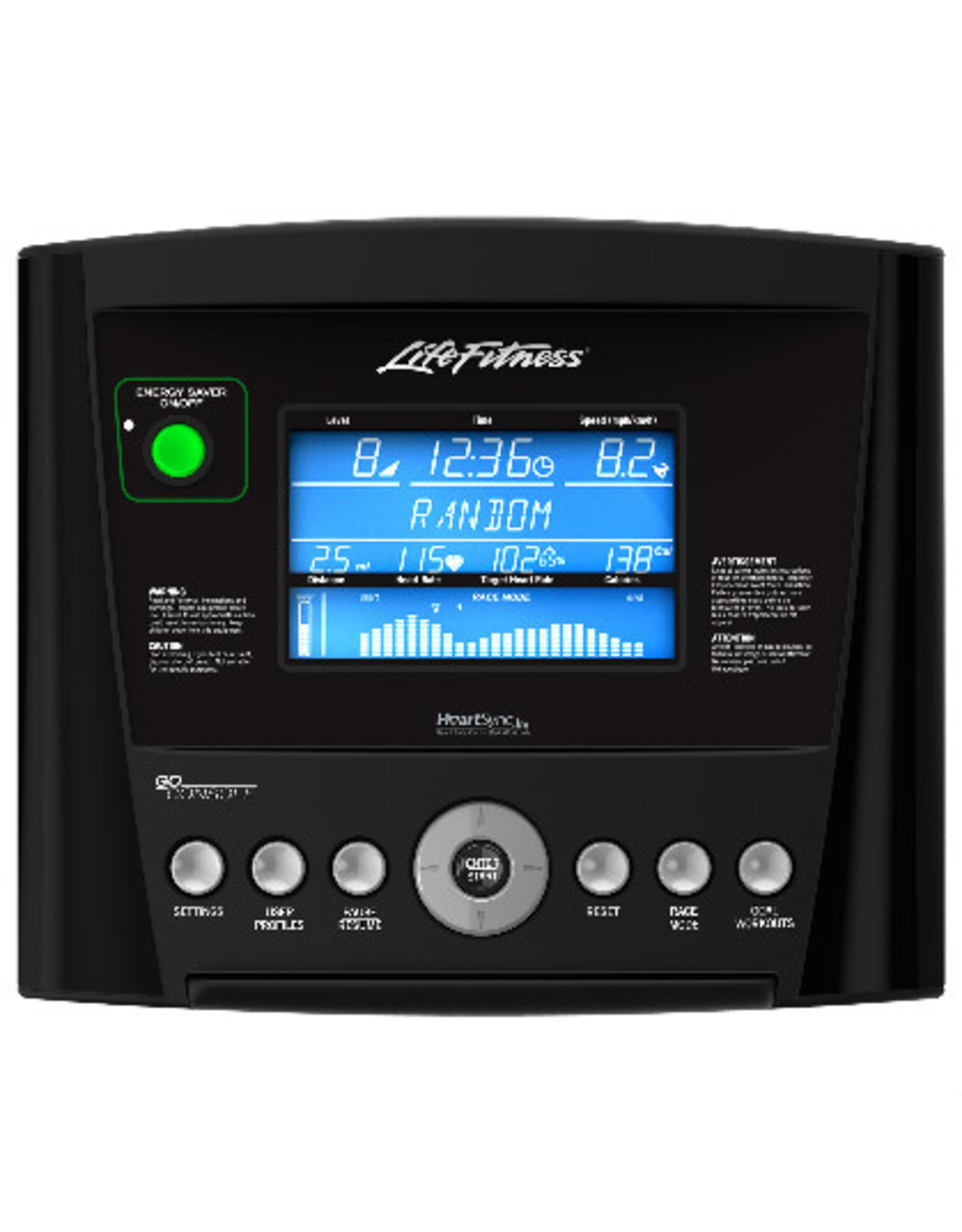 Life Fitness RS3 Lifecycle recumbent bike met Track Connect Console