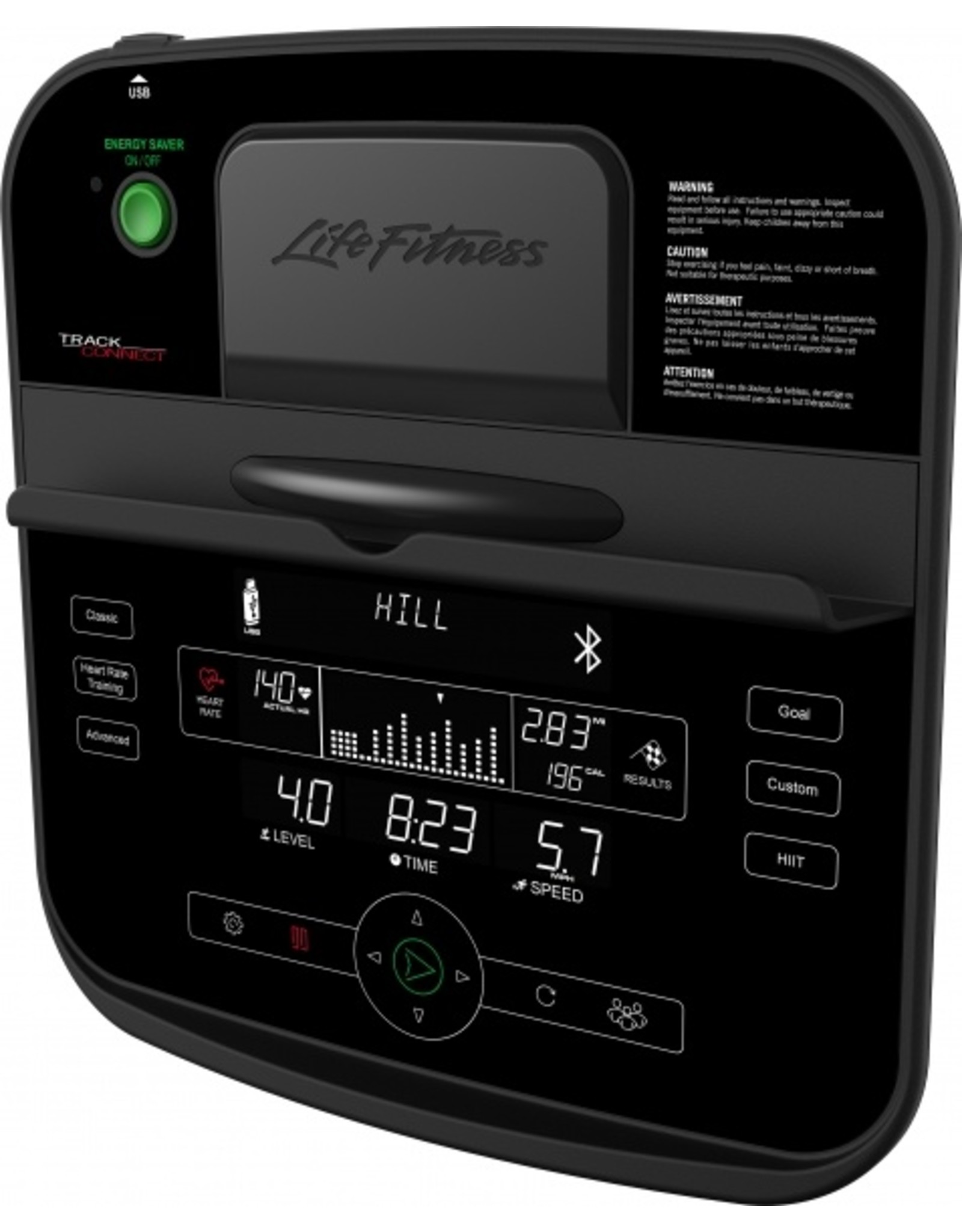 E1 Cross-trainer met Track Connect