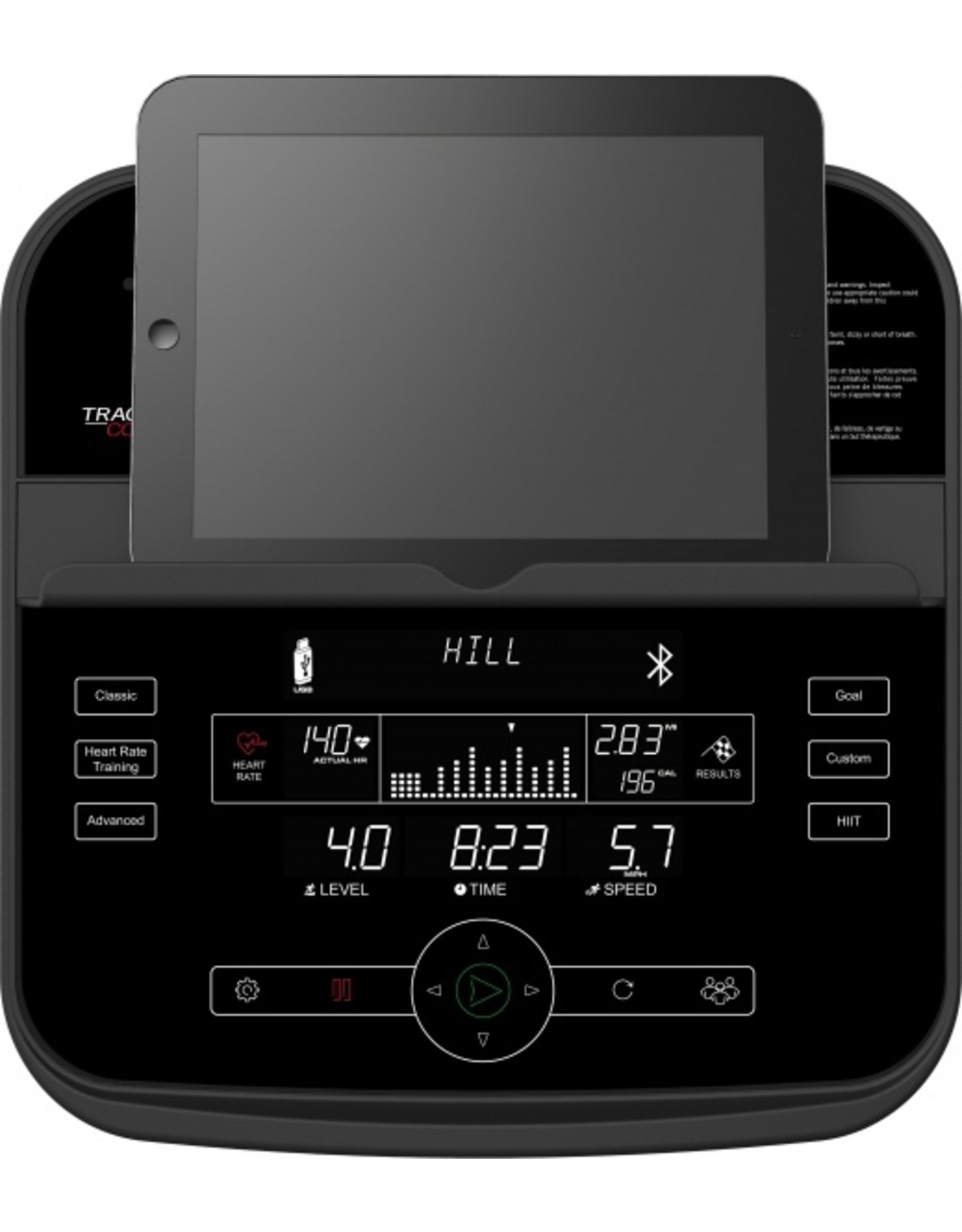 E1 Cross-trainer met Track Connect
