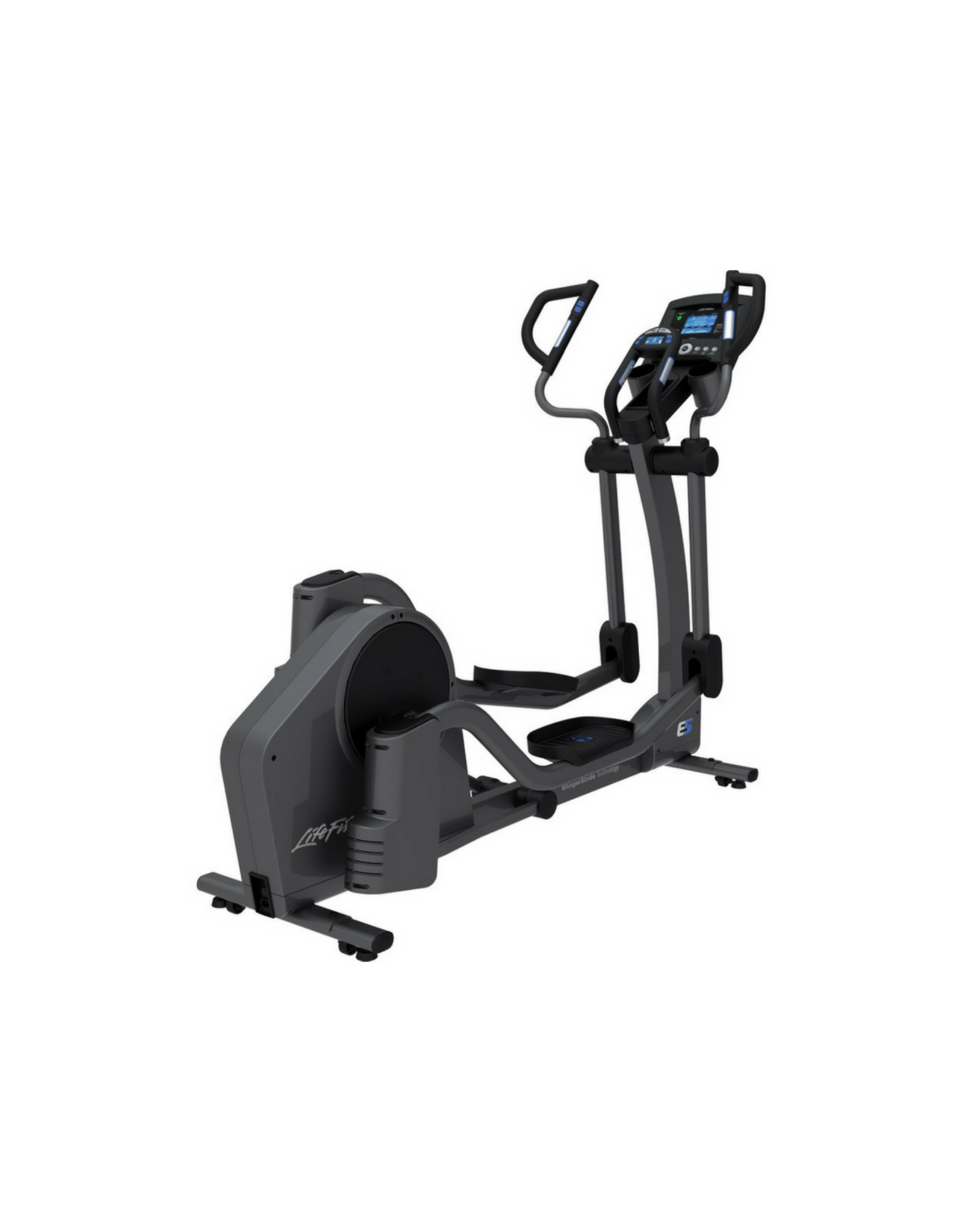 Life Fitness E5 Cross-trainer met verstelbare staplengte met Go Console