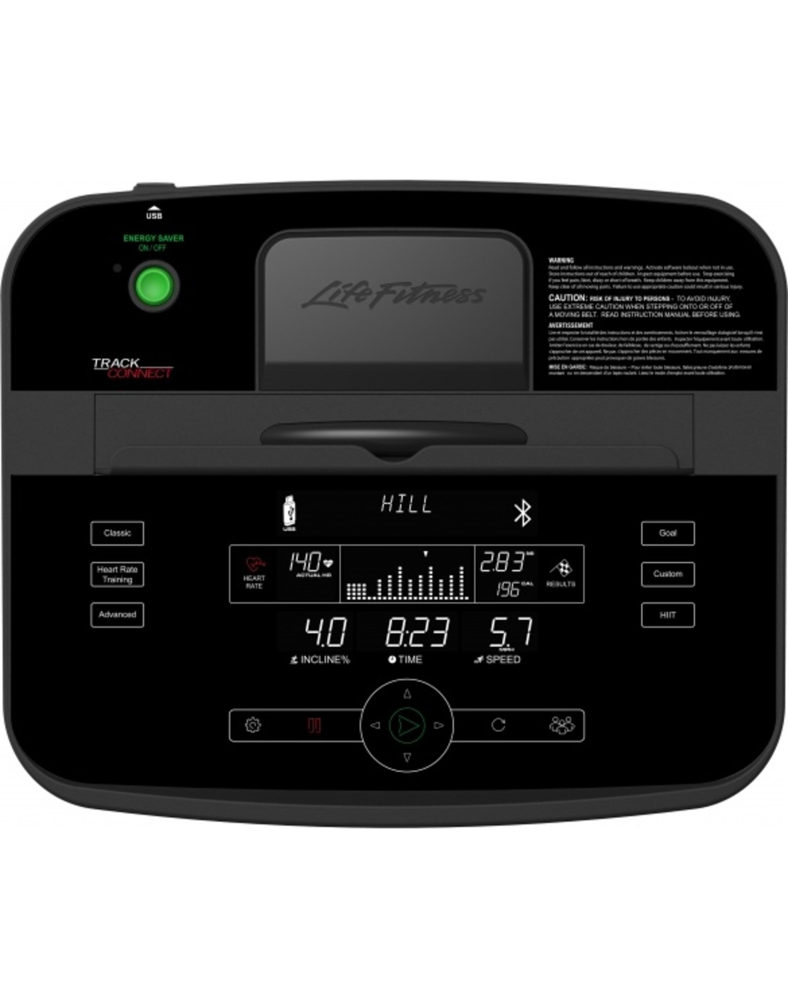 Life Fitness F3 Opklapbare Loopband met Track Connect Console