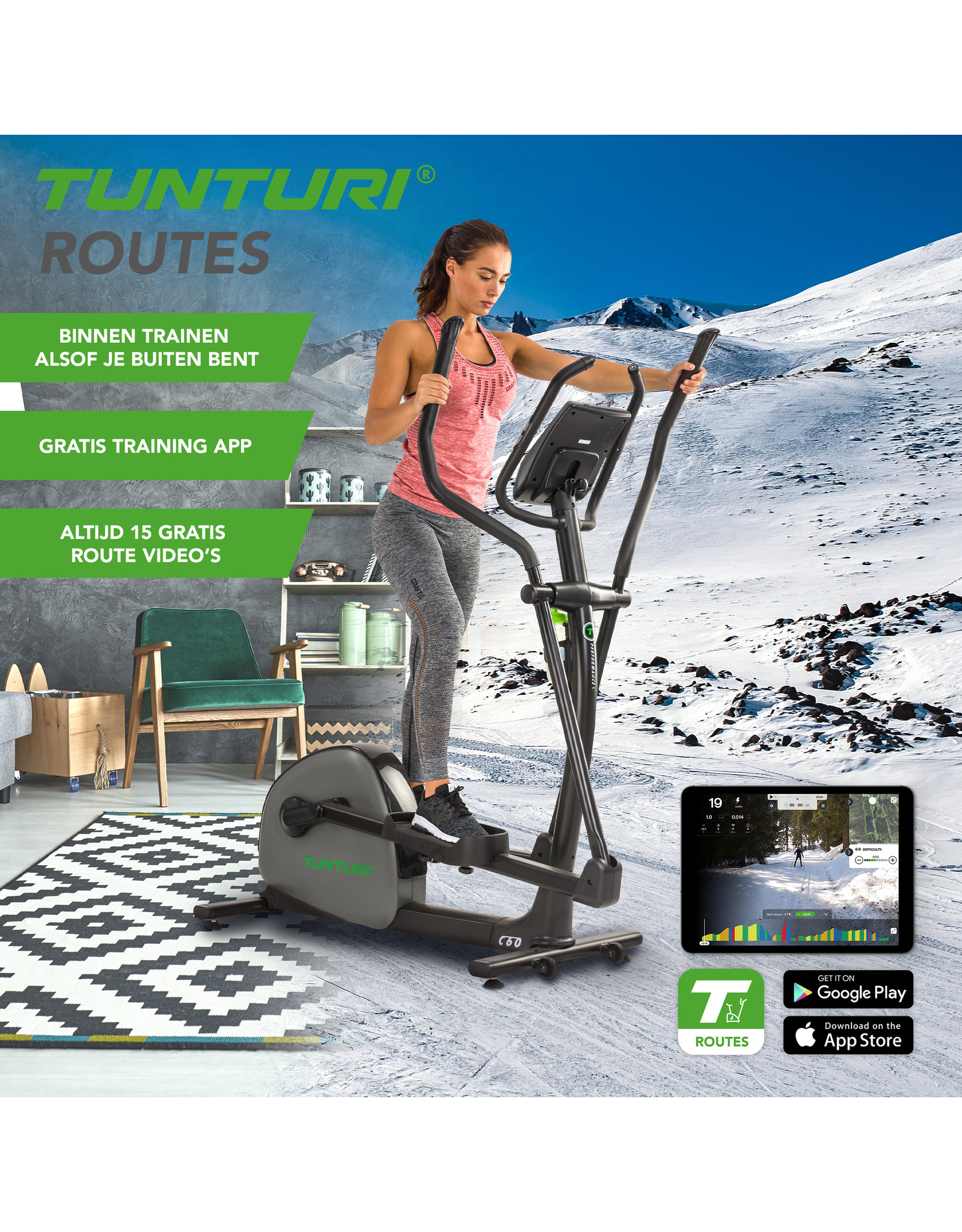 Tunturi C60-R Crosstrainer Performance