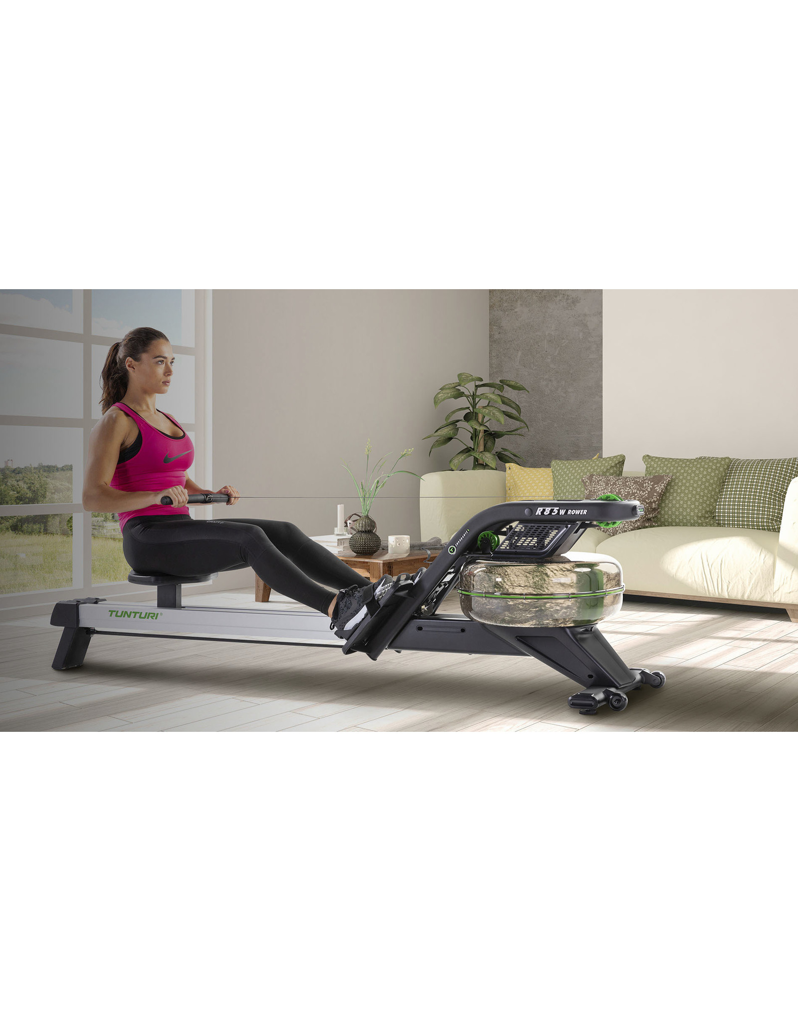 Tunturi Tunturi R85W Rower Dual Rail Endurance