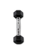 Body-Solid Hexagon Rubber Dumbbell 1 - 50 kg