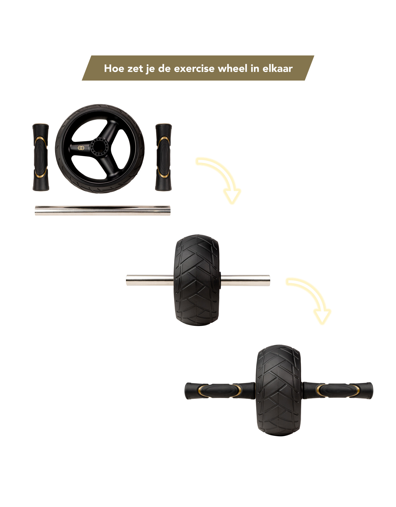 Tunturi Tunturi Centuri Pro Exercise Wheel Deluxe