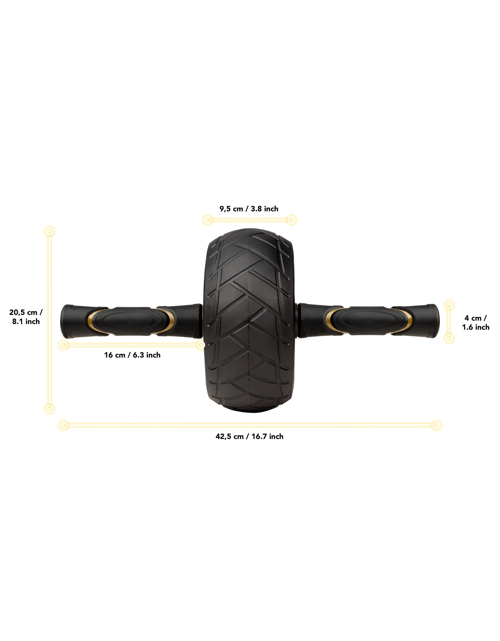 Tunturi Tunturi Centuri Pro Exercise Wheel Deluxe