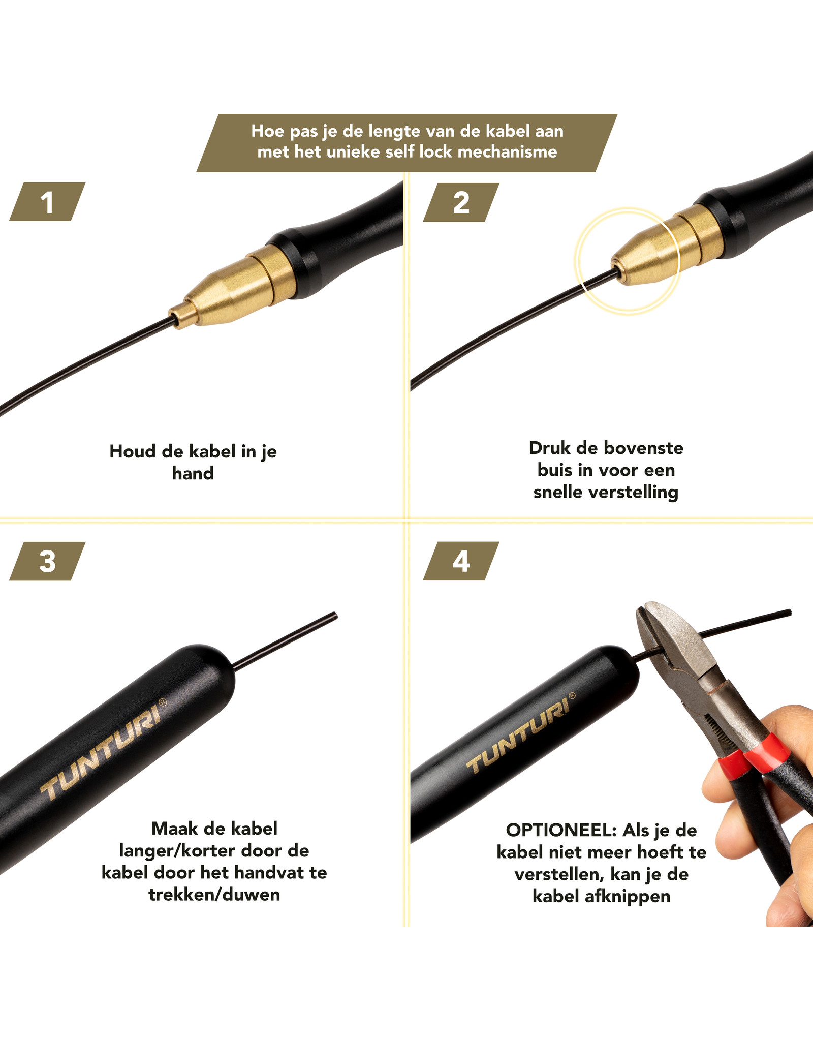 Tunturi Tunturi Centuri Pro Adjustable Speed Rope