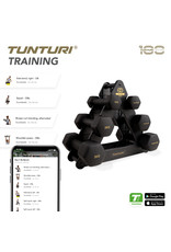 Tunturi Neoprene Dumbbell set 3 pairs + stand