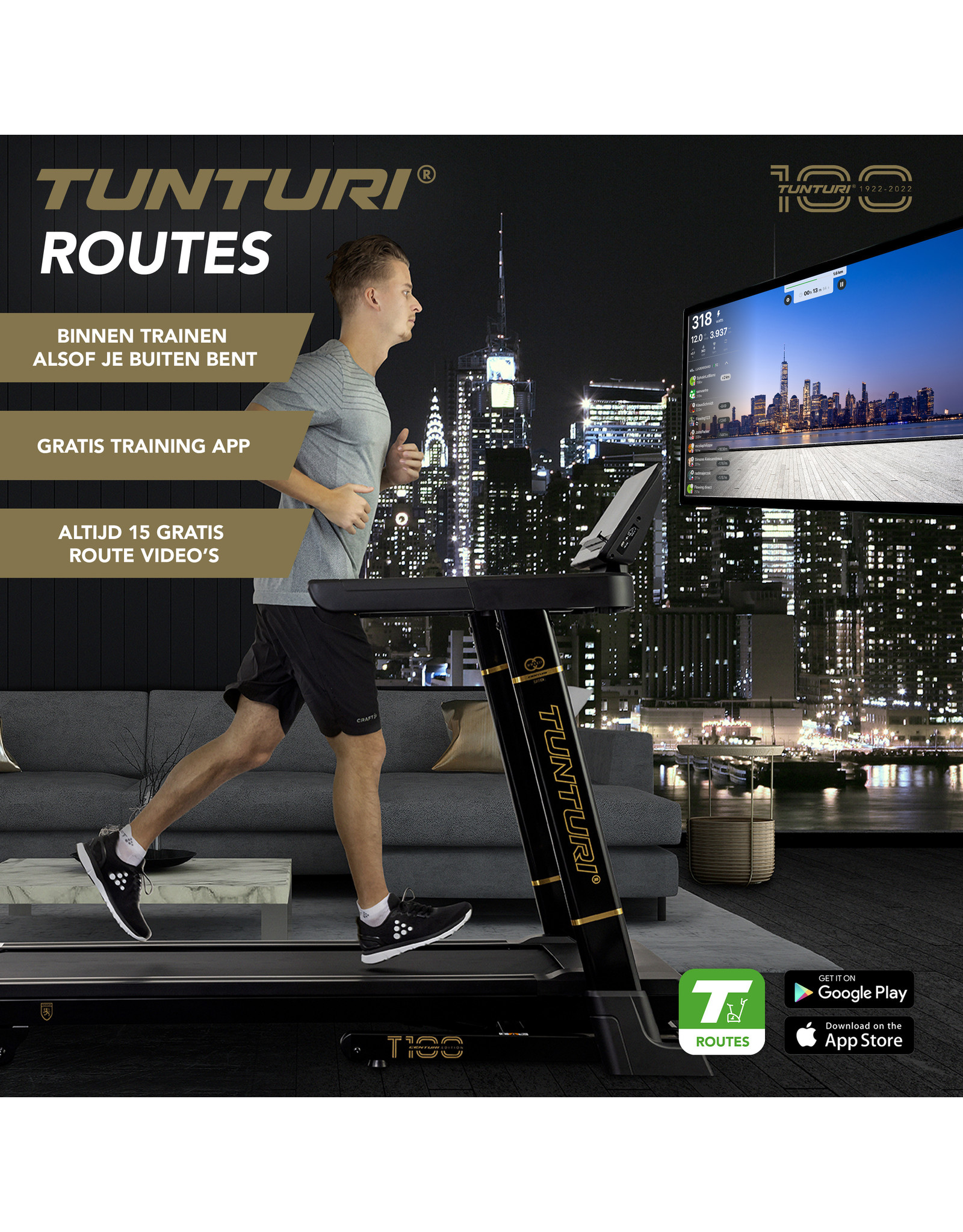 Tunturi Tunturi Centuri T100 Treadmill