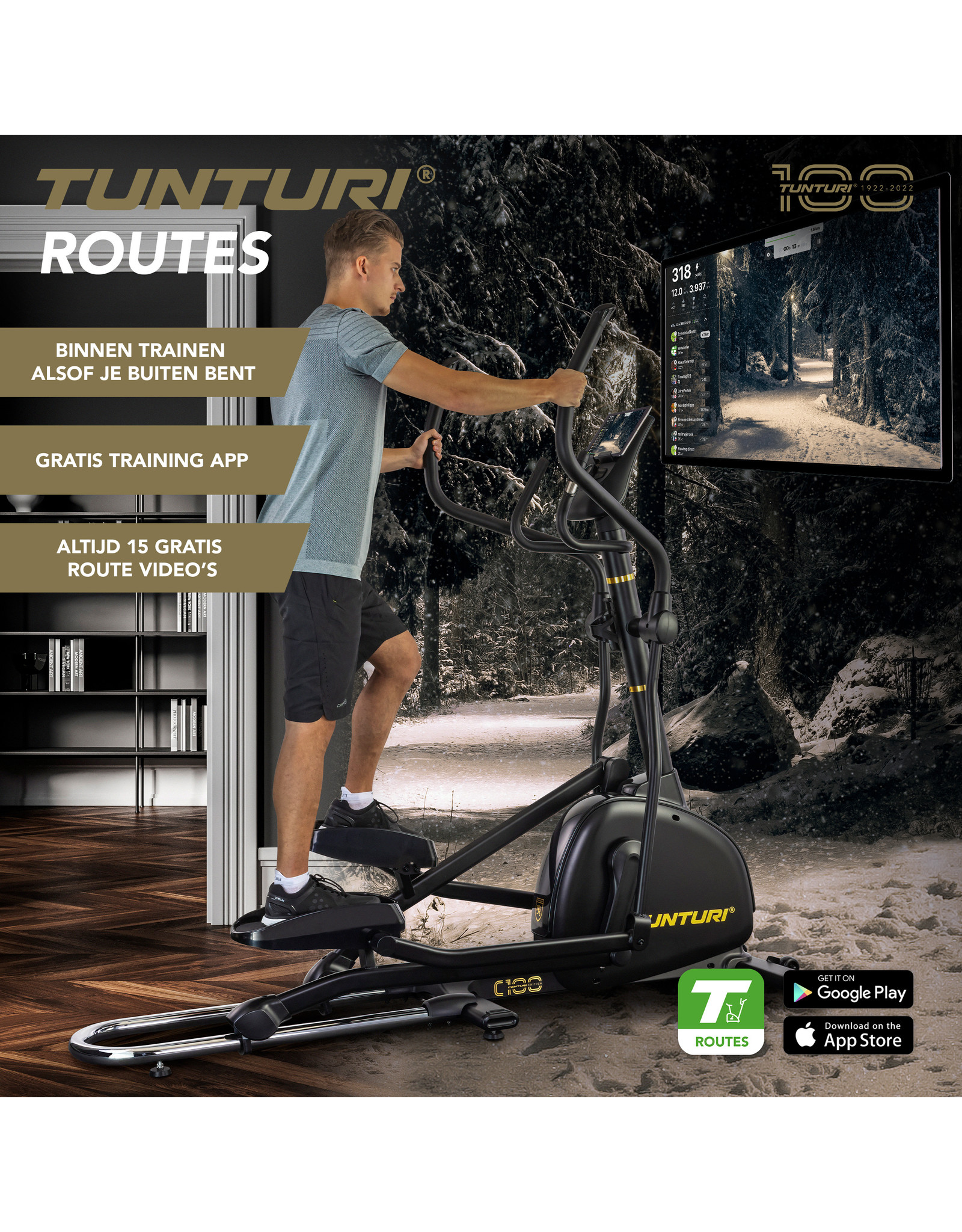 Tunturi Tunturi Centuri C100 Elliptical Cross Trainer