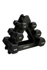 Tunturi Tunturi Neoprene Dumbellset 3Prs+Stand