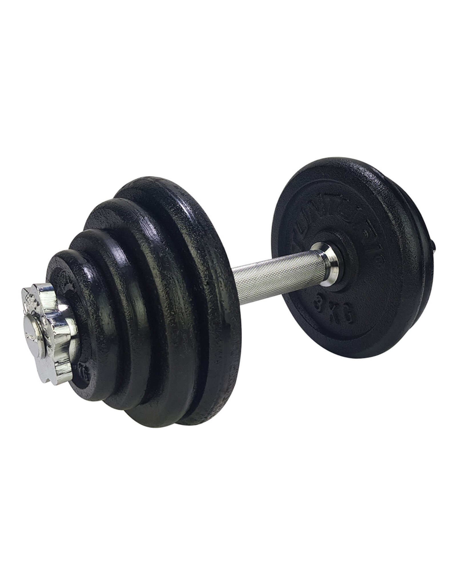 Tunturi Tunturi Dumbbellset 15kg, with 1 Bar Screw