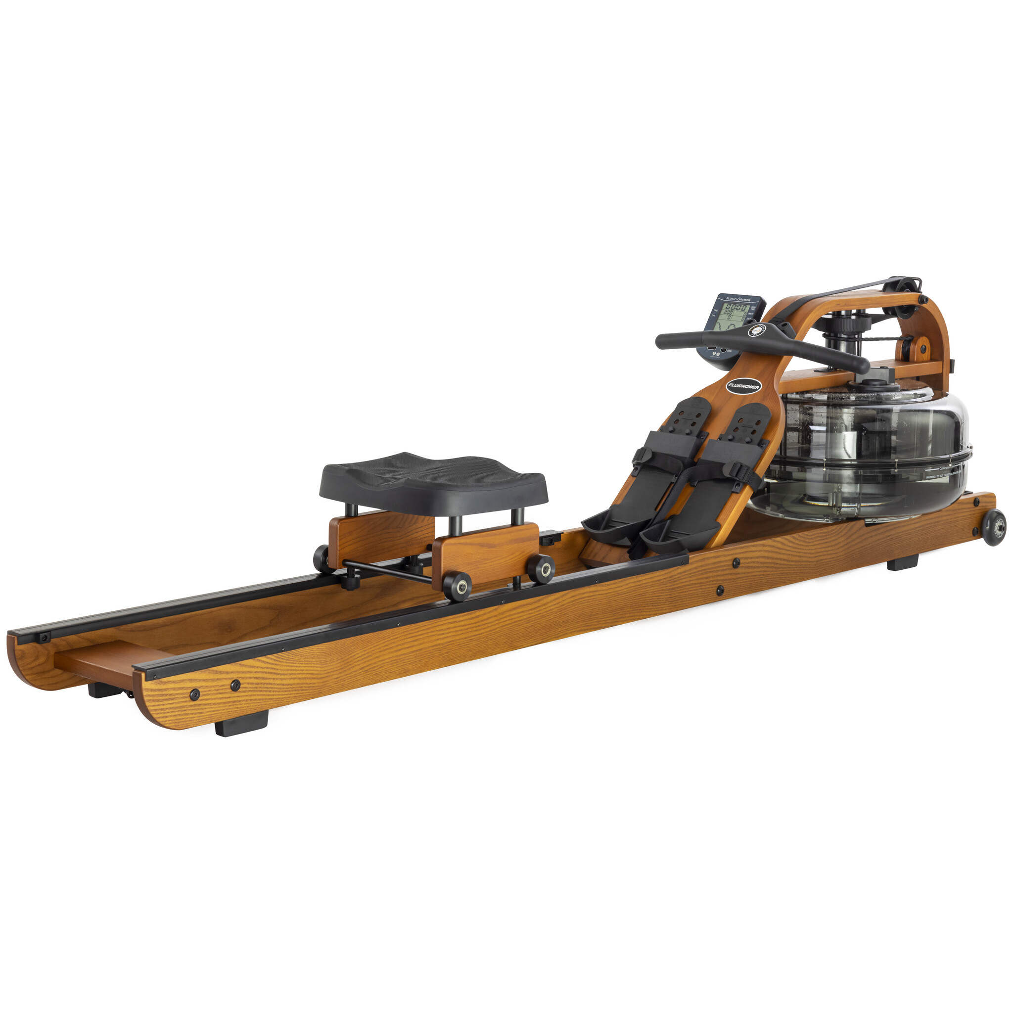 Fluid Rower Viking 3V + Smartphone Houder - Opklapbaar - Roeimachine ...