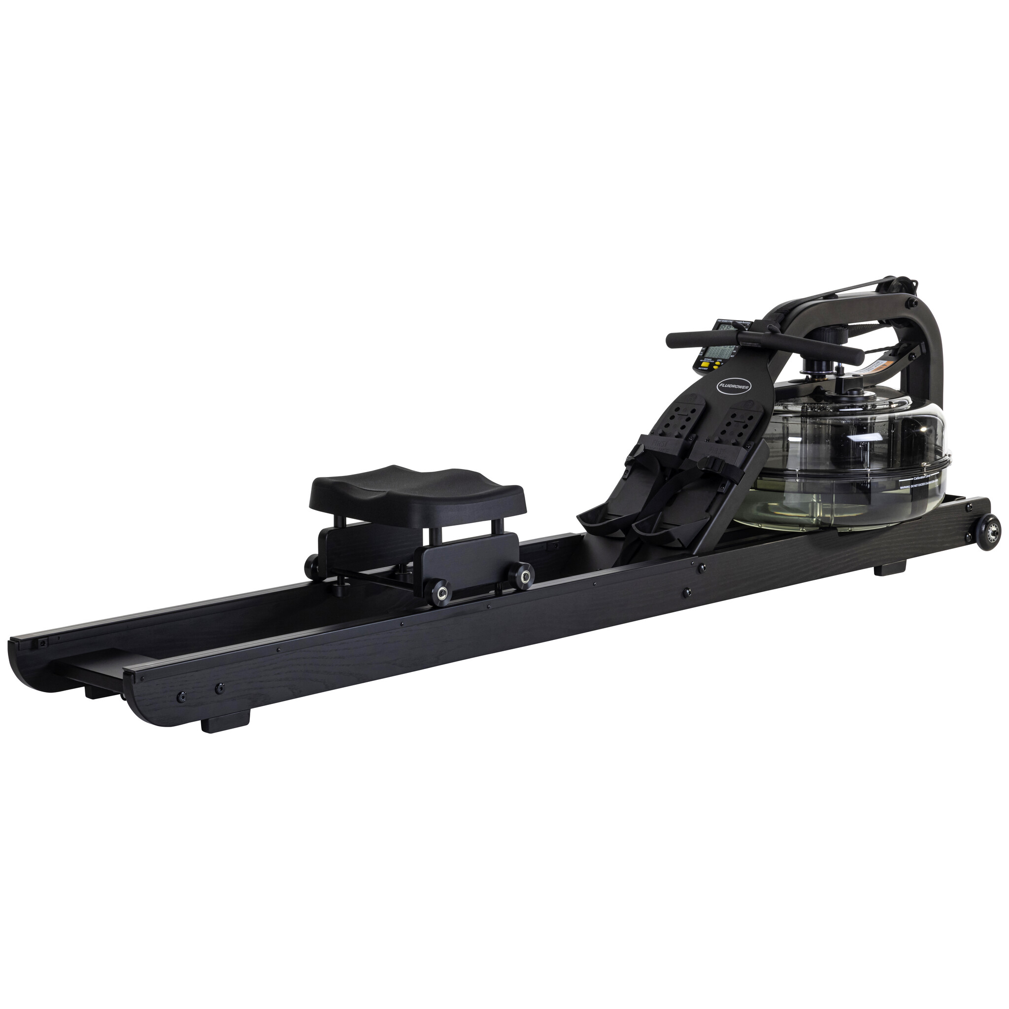 Fluid Rower Apollo Plus Black - Roeimachine met 4 weerstanden ...
